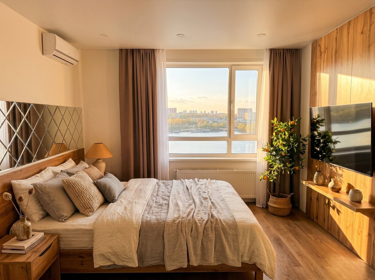 1-комнатная квартира посуточно в Ульяновске — ул. Аблукова 24